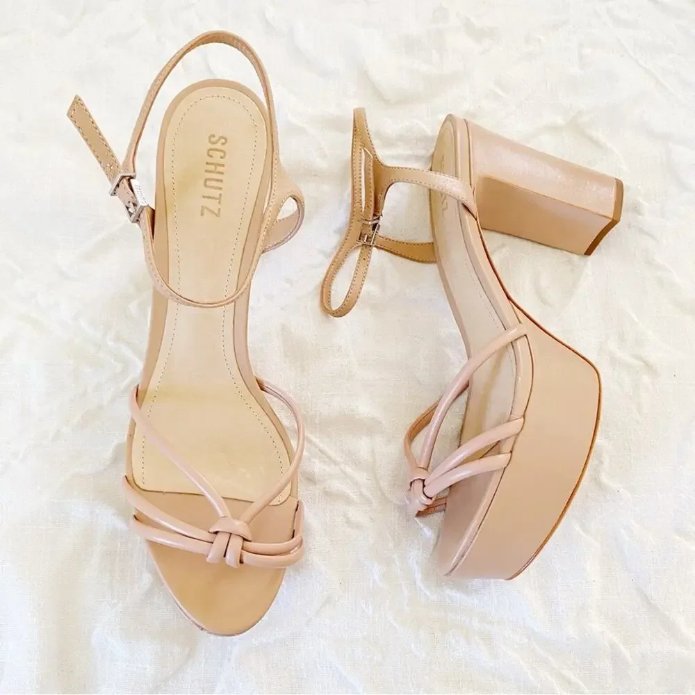 Schutz Kelsie Platform Heels Size 11 New